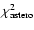 $\chi^2_{{\rm astero}}$