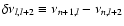 $\delta \nu_{l,l+2} \equiv \nu_{n+1,l}- \nu_{n,l+2}$
