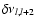 $\delta \nu_{l,l+2}$