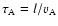 $\tau_{\rm A}=l/v_{\rm A}$