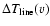 $\Delta T_{\rm line}(v)$