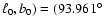 $\ell _{0},b_{0})=(93.961\hbox{$^\circ$ }$