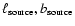$\ell _{\rm source},b_{\rm source}$