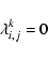 \begin{displaymath}\lambda^k_{i,j} = 0 \end{displaymath}
