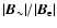 $\vert\vec{B}_\sim\vert/
\vert\vec{B}_{\rm e}\vert$