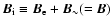 $\vec{B}_{\rm i}\equiv \vec{B}_{\rm e}+ \vec{B}_\sim (=\vec{B})$