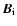 $\vec{B}_{\rm i}$