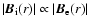 $\vert\vec{B}_{\rm i}(r)\vert \propto \vert\vec{B}_{\rm e}(r)\vert$