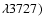 $\lambda 3727)$