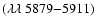 $(\lambda \lambda ~5879{-}5911)$