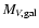 $M_{V,\rm gal}$