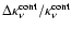 $\Delta \kappa _\nu ^{\rm cont}/\kappa _\nu ^{\rm cont}$