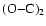 $\rm (O{-}C)_2$