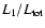 $L_1/L_{{\rm tot}}$
