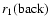 $r_1{\rm (back)}$