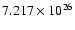 $7.217\times 10^{26}$