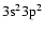 $3{\rm s}^23{\rm p}^2$