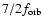 $7/2f_{\rm orb}$