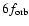 $6f_{\rm orb}$