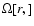 $\Omega[r,\th]$