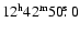 $\rm 12^h42^m50\hbox{$.\!\!^{\rm s}$ }0$