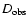 $D_{\rm obs}$