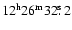$ \rm 12^h26^m32\hbox{$.\!\!^{\rm s}$ }2$