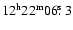 $\rm 12^h22^m06\hbox{$.\!\!^{\rm s}$ }3$