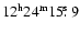 $\rm 12^h24^m15\hbox{$.\!\!^{\rm s}$ }9$