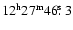$\rm 12^h27^m46\hbox{$.\!\!^{\rm s}$ }3$