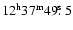 $\rm 12^h37^m49\hbox{$.\!\!^{\rm s}$ }5$