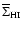 $\overline{\Sigma}_{\rm H\mbox{\tiny I}}$