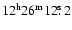 $\rm 12^h26^m12\hbox{$.\!\!^{\rm s}$ }2$