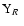 $ \rm Y_{\mit R}~$