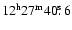 $\rm 12^h27^m40\hbox{$.\!\!^{\rm s}$ }6$