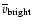 $\overline{v}_{\rm bright}$