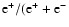 $\rm e^+/(e^+ +e^-$