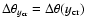 $\Delta\theta_{y_{{\rm cr}}}=\Delta\theta(y_{{\rm cr}})$