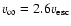 $v_{\infty}=2.6v_{\rm
esc}$