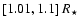 $[1.01,1.1]~R_\star$