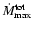 $\dot{M}_{\rm max}^{\rm tot}$