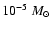 $10^{-5}~M_\odot~$