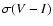 $\sigma(V-I)$