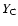 $Y_{\rm C}$