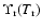 $\Upsilon_{\rm r}(T_{\rm r})$