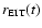 $r_{\rm EIT}(t)$