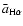 $\bar
a_{\rm H\alpha}$