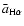 $\bar a_{\rm H\alpha}$
