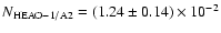 $N_{\rm HEAO-1/A2}=(1.24\pm0.14)\times 10^{-2}$