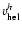 $v_{\rm hel}^h$